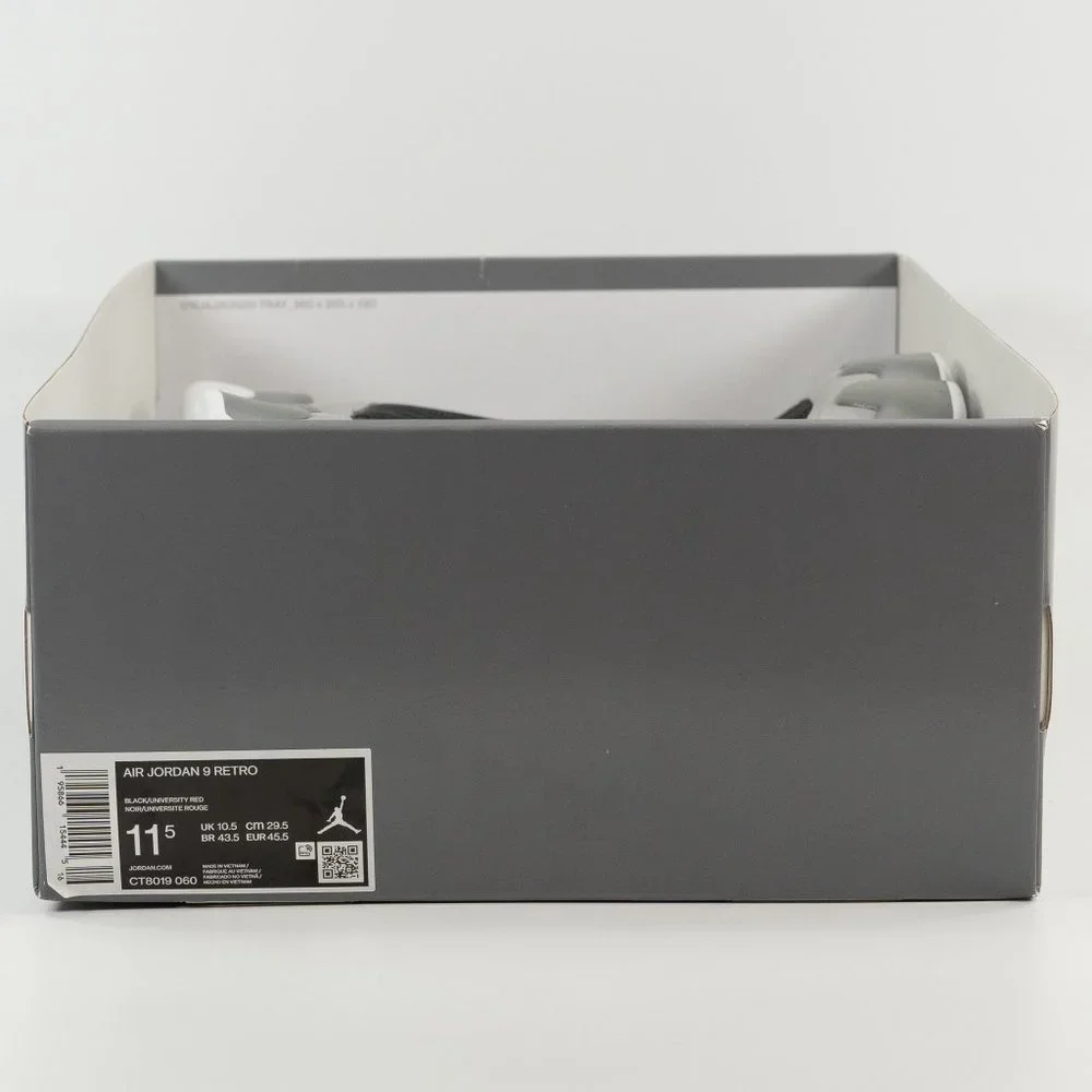 Air Jordan 9 'Particle Grey' CT8019-060 Basketball 2022 size 11.5 - Picture 9 of 9